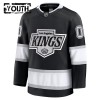 Børn NHL Los Angeles Kings Trøje Tilpasset 2024-25 Fanatics Premium Sort Hjemme
